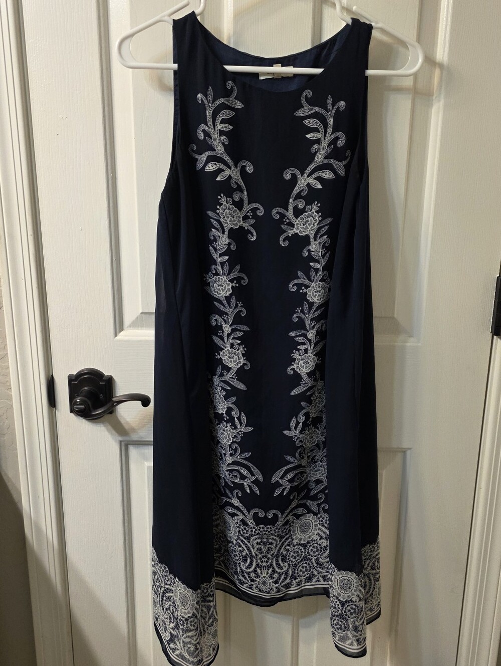 Cute Navy Blue Summer Dress